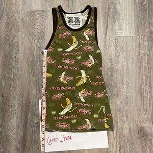 Harajuku Lovers Gwen Stefani Bananas Tank 🍌